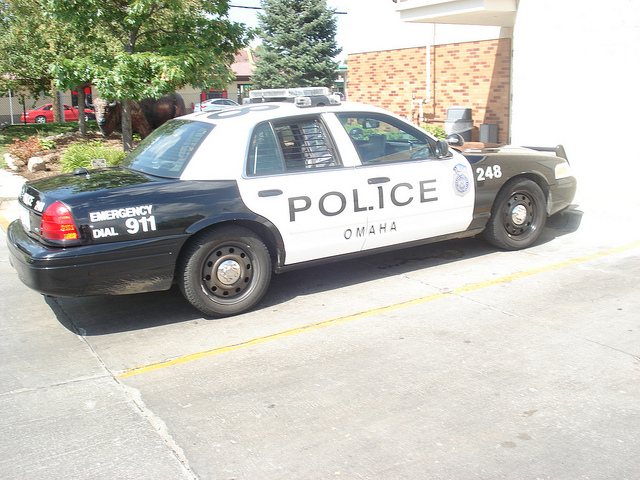 Omaha Police cruiser Omaha Police cruiser
